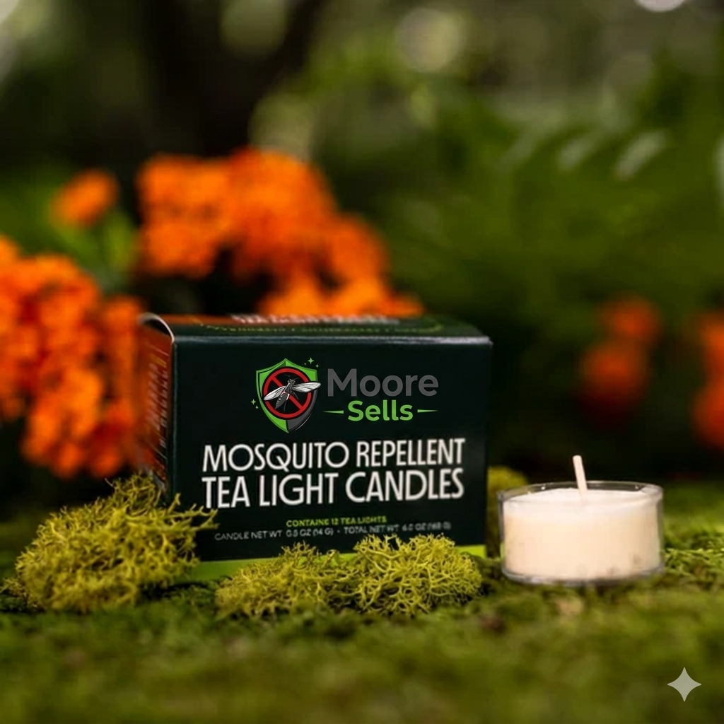 MOSQUITO REPELLENT TEA LIGHT CANDLES