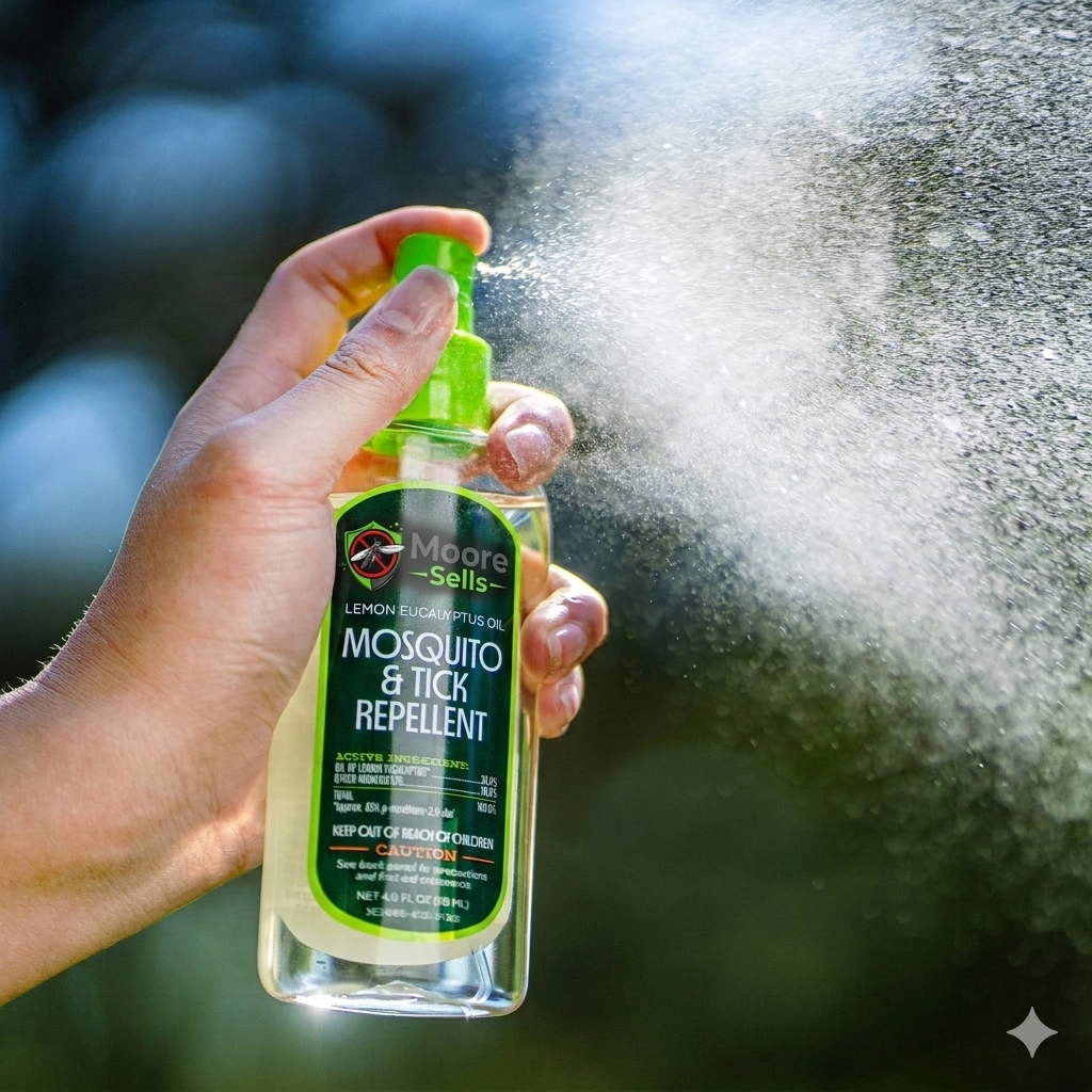 LEMON EUCALYPTUS OIL MOSQUITO & TICK REPELLENT SPRAY
