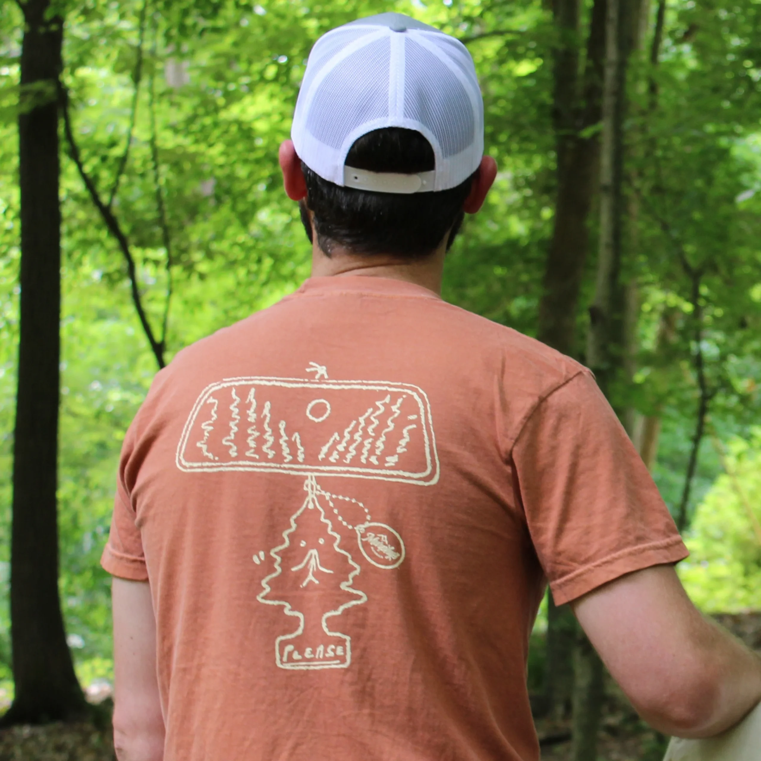 "ADVENTURE RESPECTFULLY." T-SHIRT